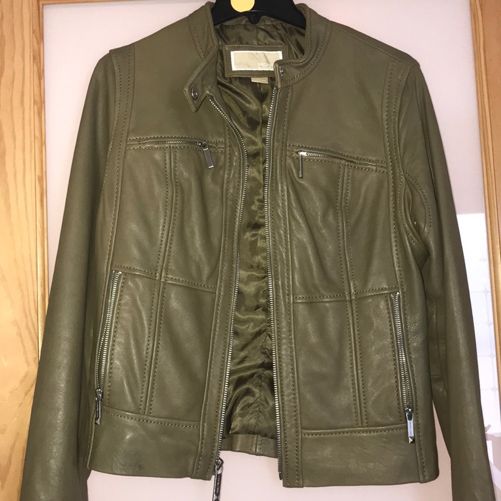 Michael Kors leather jacket